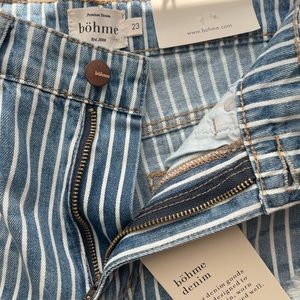 Brand new never worn denim shorts